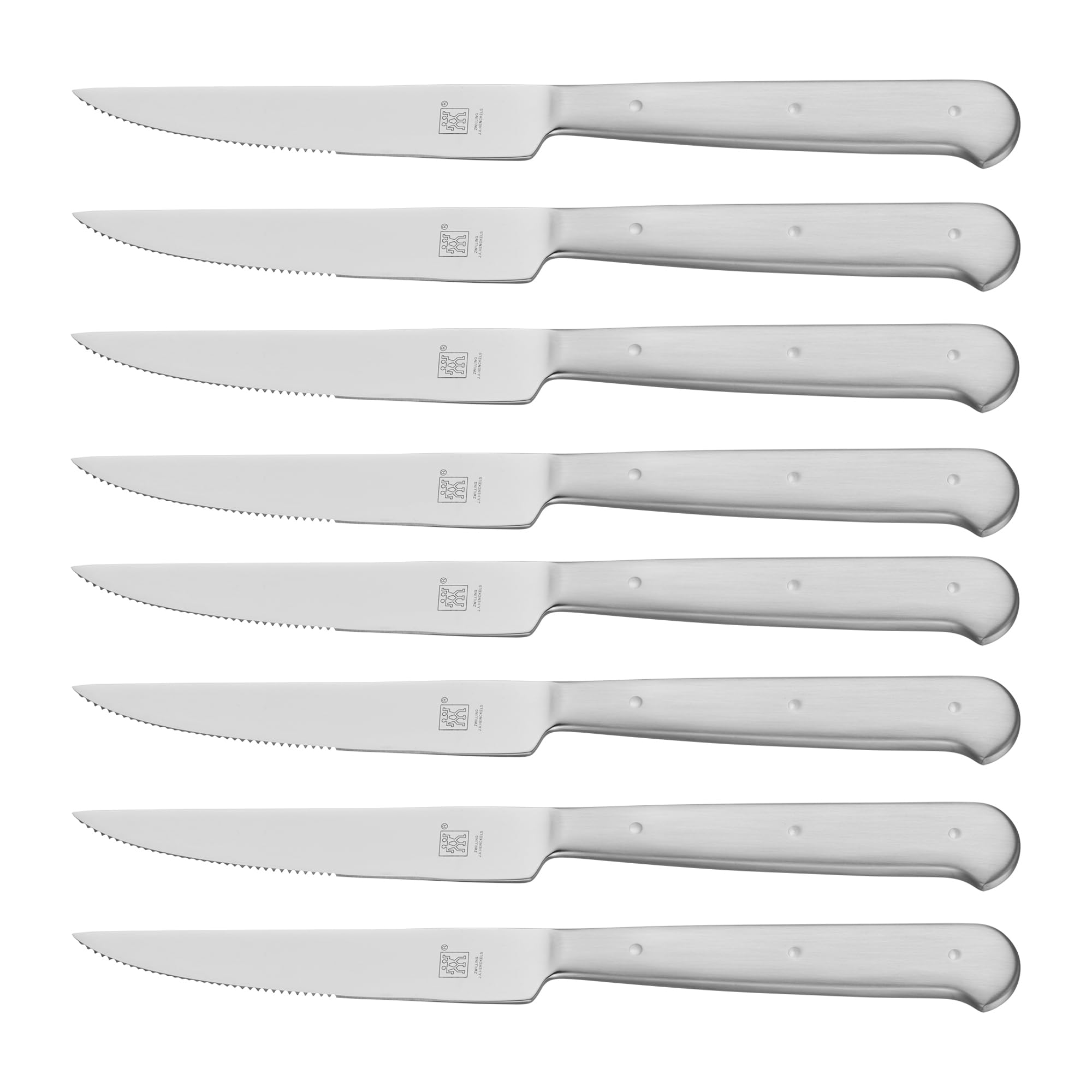 Zwilling Porterhouse: cuchillos de 4,5 pulgadas con filo preciso para carne en casa