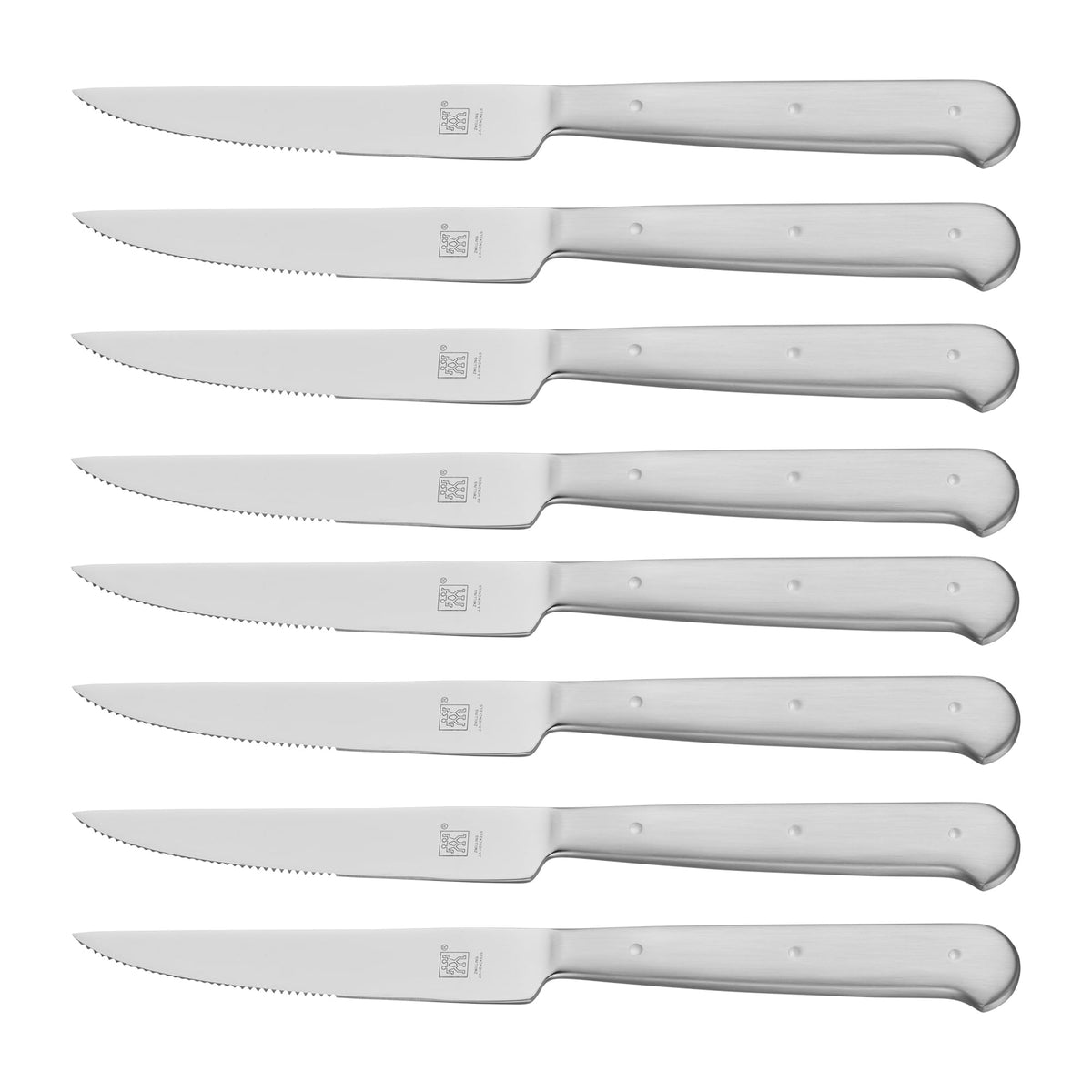 Zwilling Porterhouse: cuchillos de 4,5 pulgadas con filo preciso para carne en casa