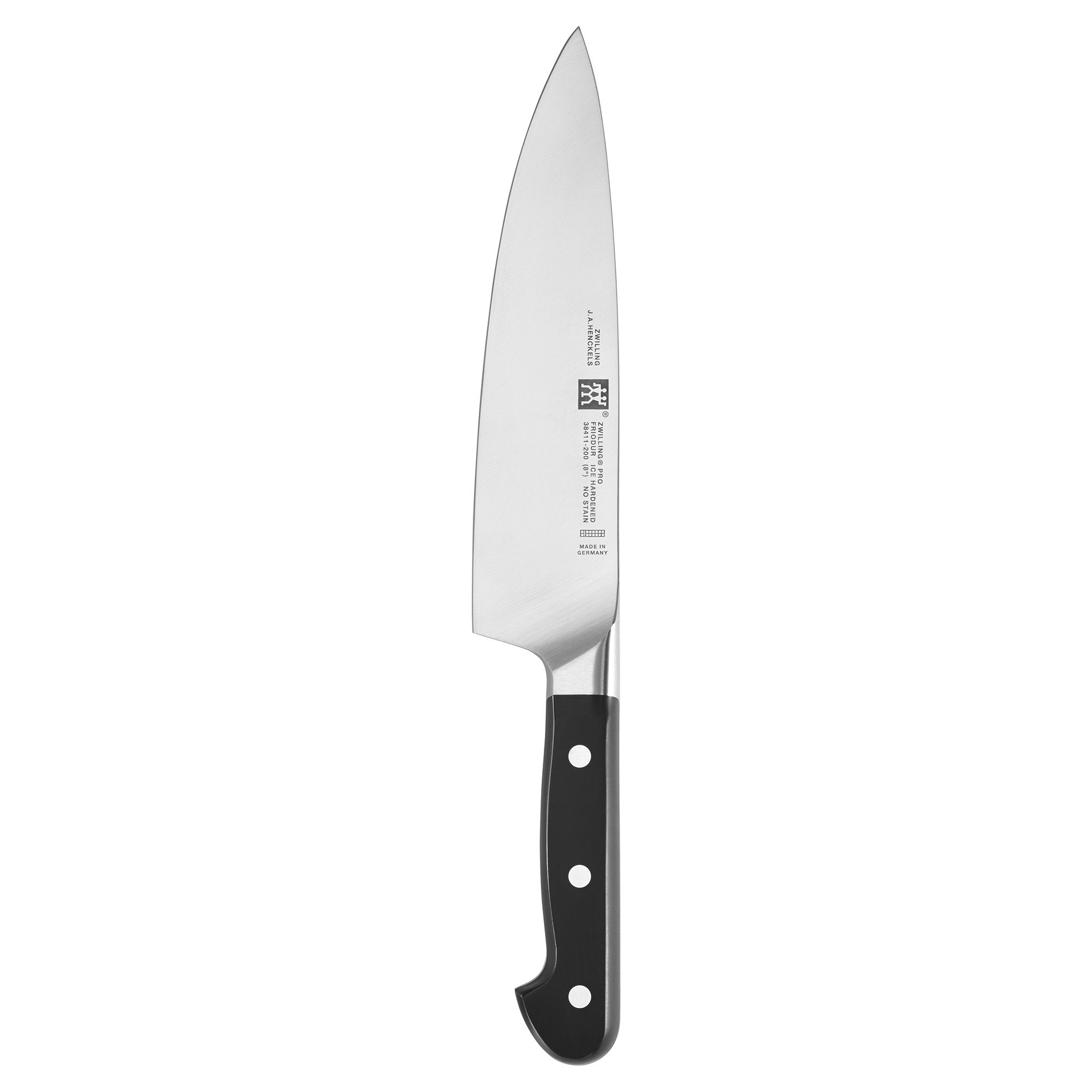Zwilling Pro 8 pulgadas: corte preciso para cada preparación.