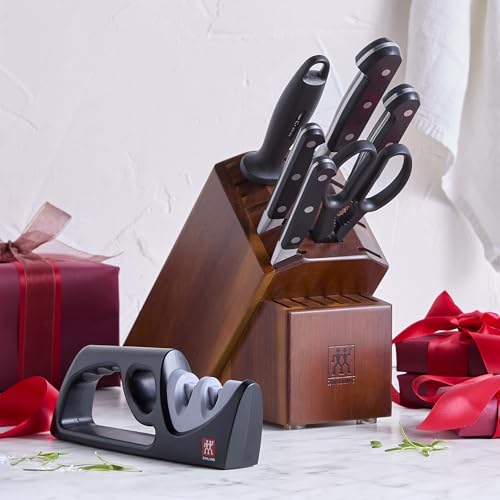 Afilador de acero Zwilling Pro de 9 pulgadas para filo uniforme
