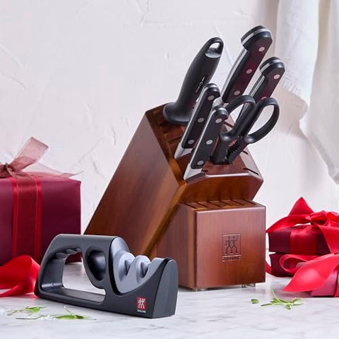 Afilador de acero Zwilling Pro de 9 pulgadas para filo uniforme