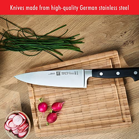 Zwilling Professional S, construcción Sigmaforge de una pieza, mayor estabilidad y geometría constante.
