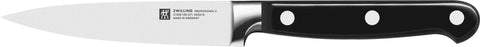 Zwilling Professional S, hoja de acero inoxidable, primer plano.