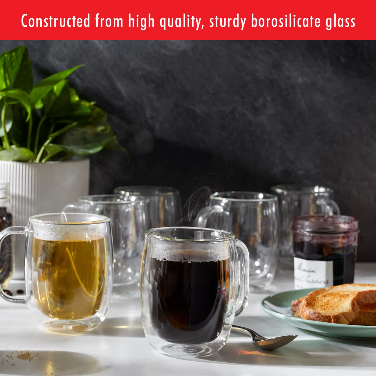 ZWILLING Sorrento evita condensación en exterior, taza seca al tacto