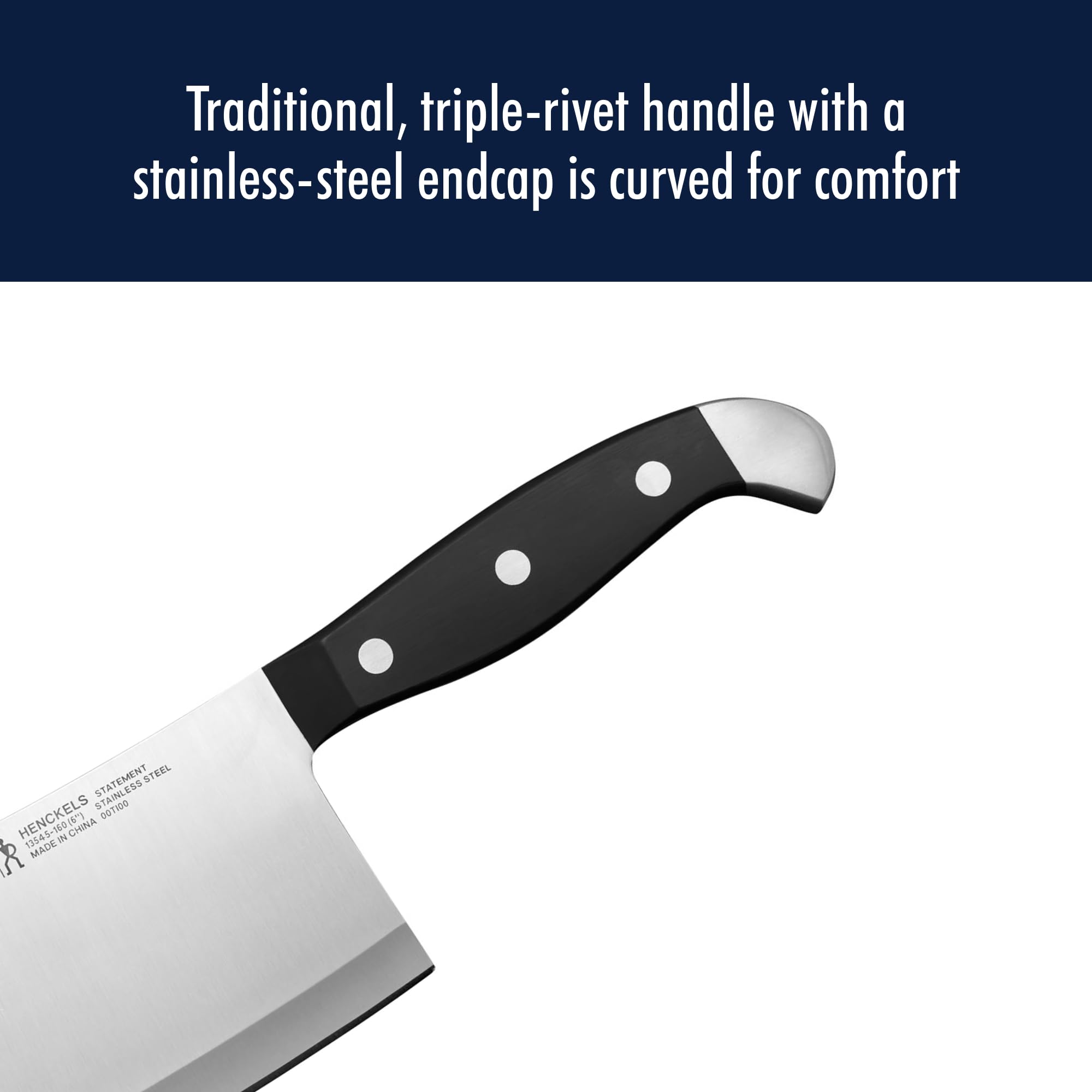 ZWILLING Henckels Statement, extremo de acero inoxidable para mayor durabilidad.