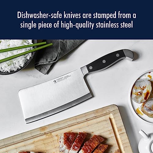 ZWILLING Henckels Statement, mango con remaches triples para control y equilibrio.