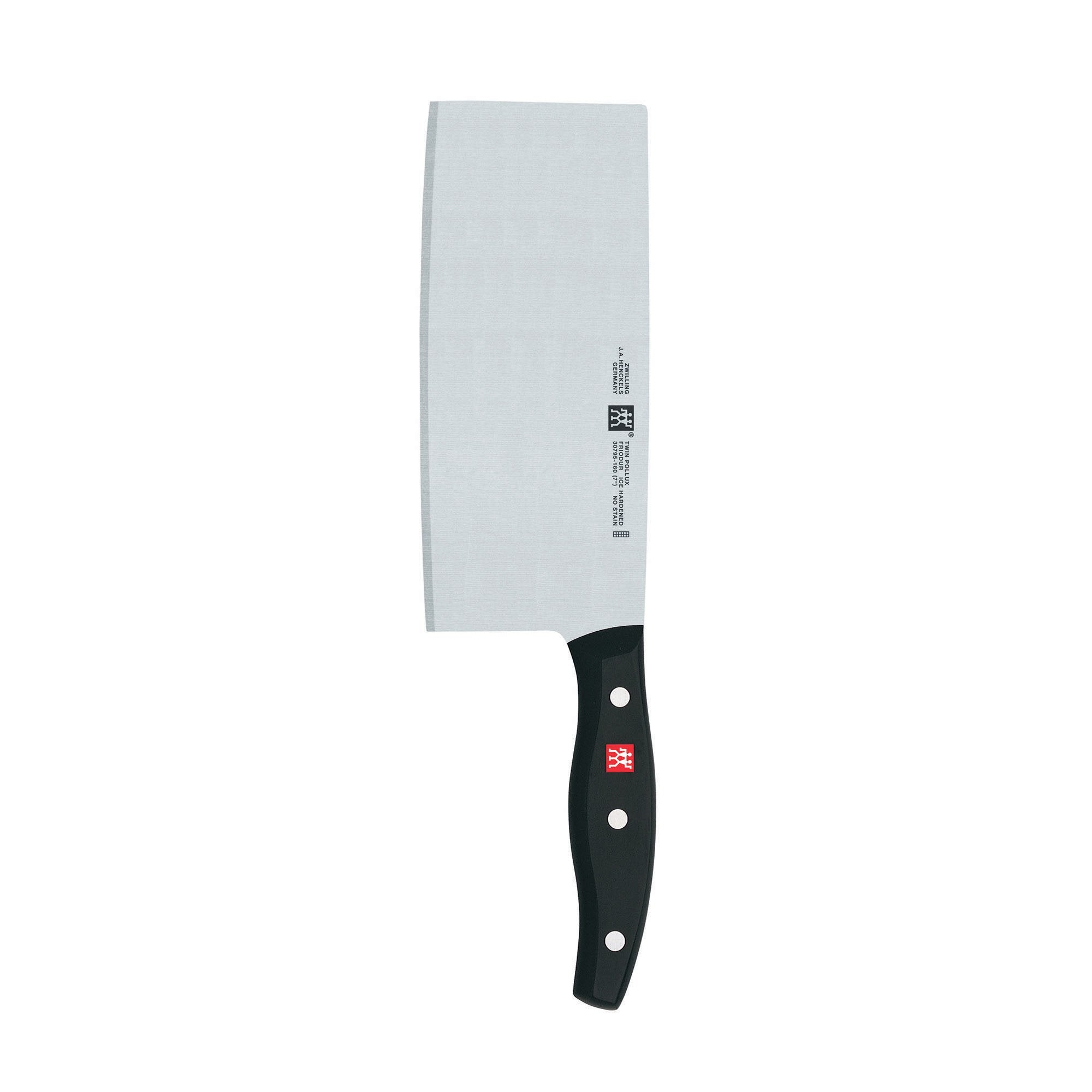 Cuchillo Zwilling Twin Signature, hoja larga ideal para vegetales grandes y cortes precisos.