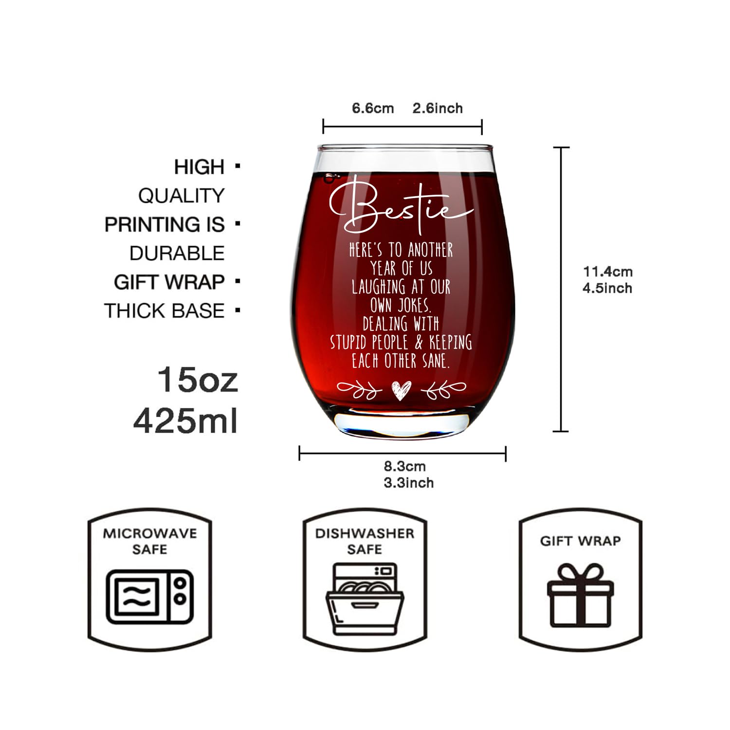 Vaso Bestie de ZWV, 15 onzas, invita a degustaciones aromáticas.