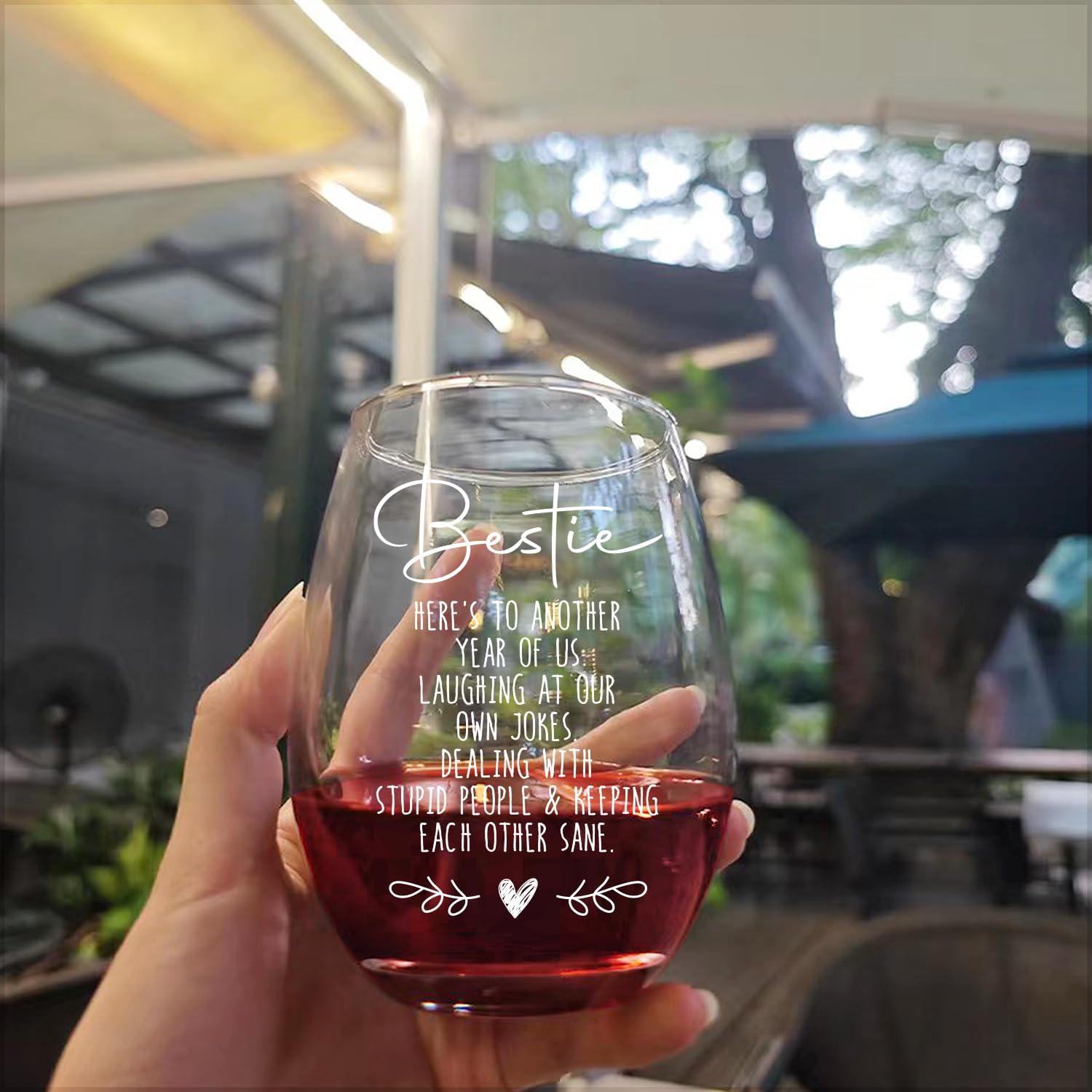 Vaso Bestie de ZWV, regalo perfecto para amigas y amigos.