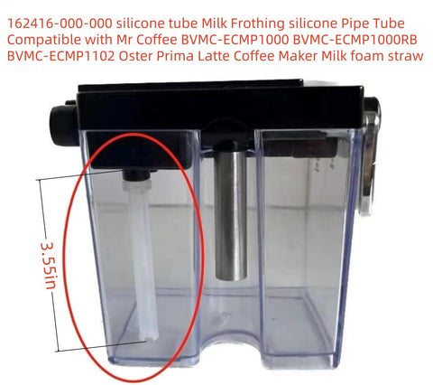 ZWYNQHH tubo silicona repuesto para ECMP1106, ayuda a mantener rendimiento.