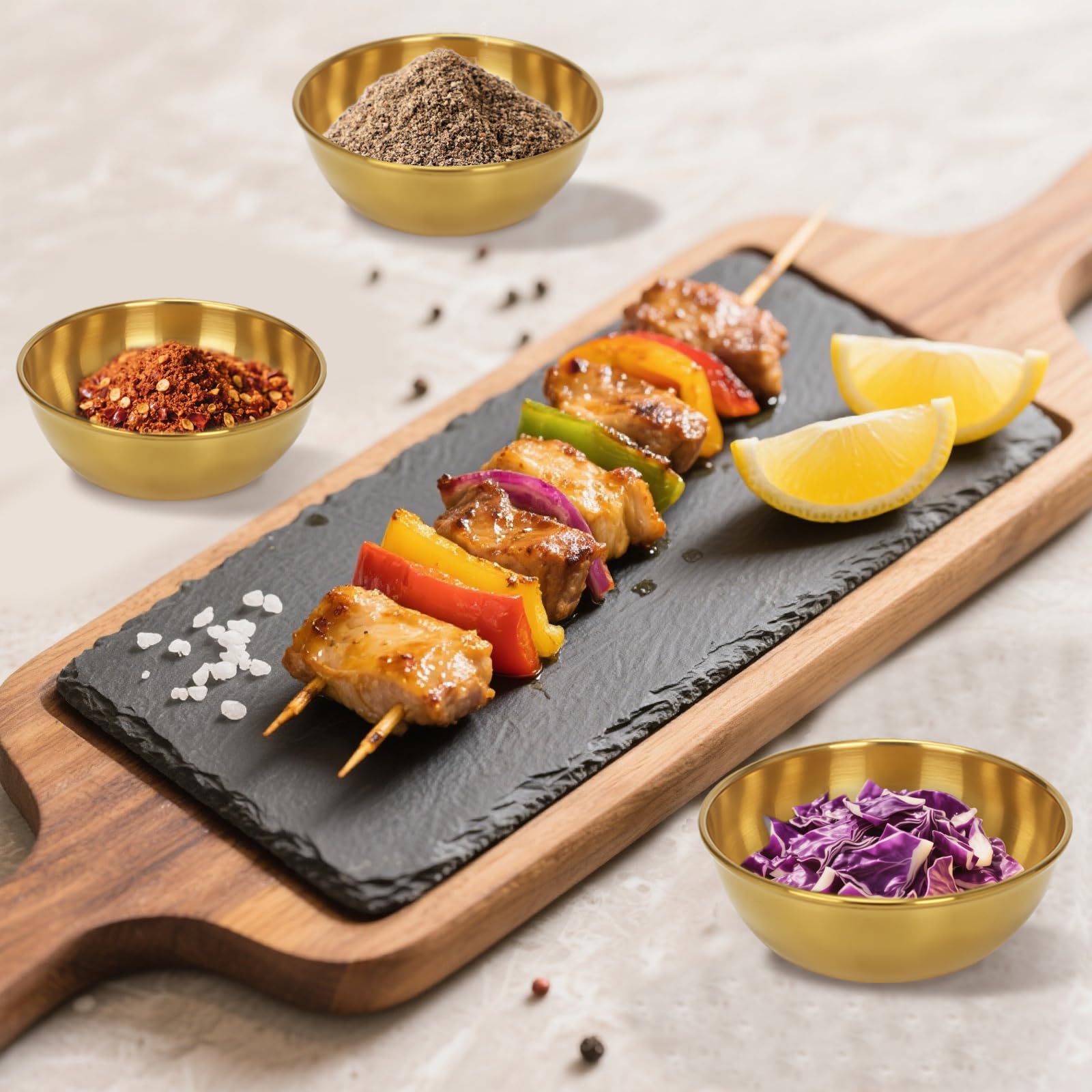 ZXBMS tazones mini para postres, ideales para degustación en mesa.