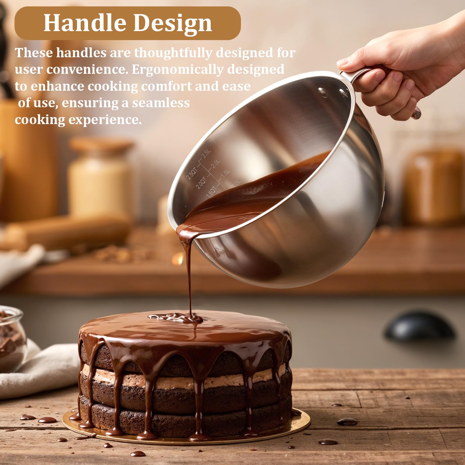 Zyghjort diseño apilable, ahorro de espacio en cocina.