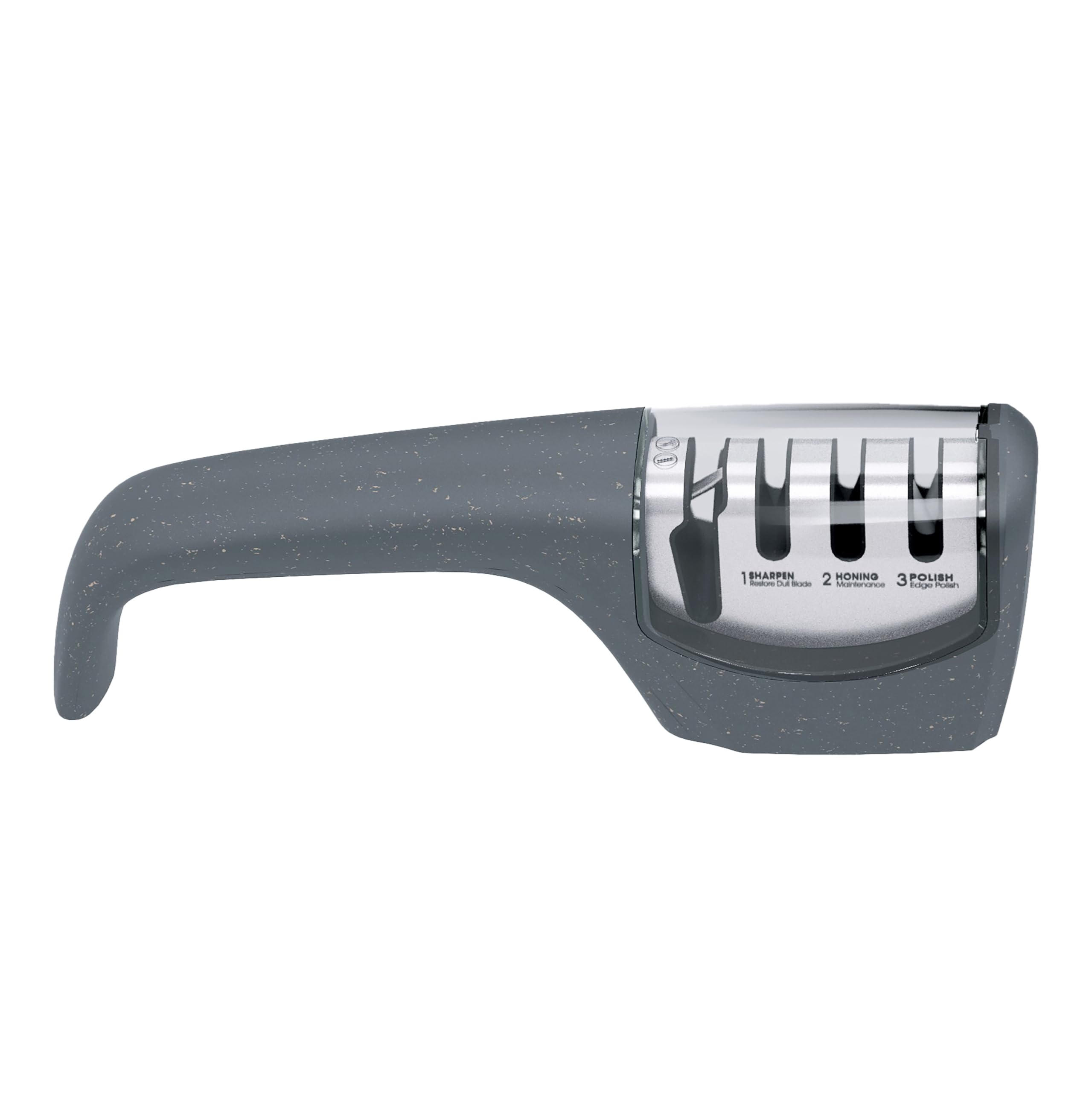 Zyliss afilador para cuchillos rectos con cerámica devuelve filo con seguridad
