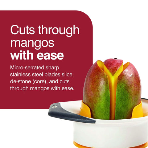 Zyliss deshuesador mango para extracción rápida del hueso.