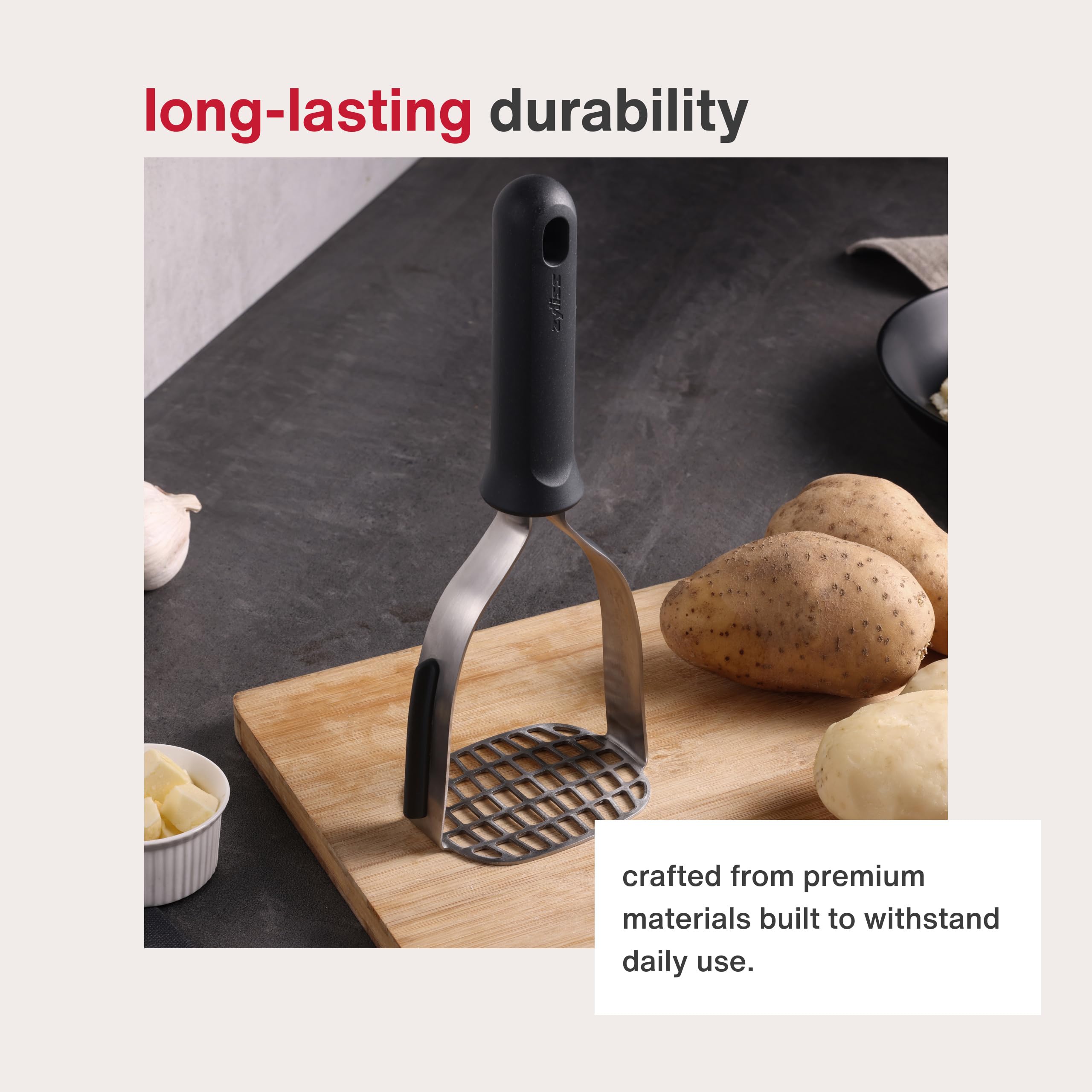 Zyliss diseño gris moderno para cocinas contemporáneas.