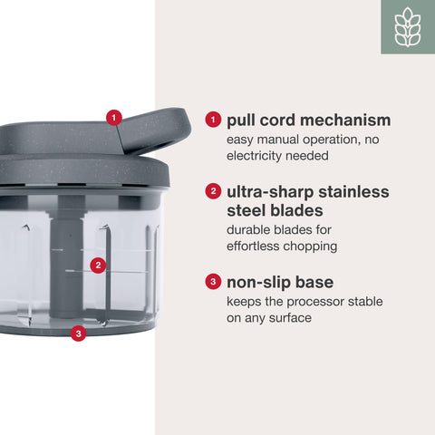 Zyliss Easy Pull: ajuste de espesor para cortes uniformes