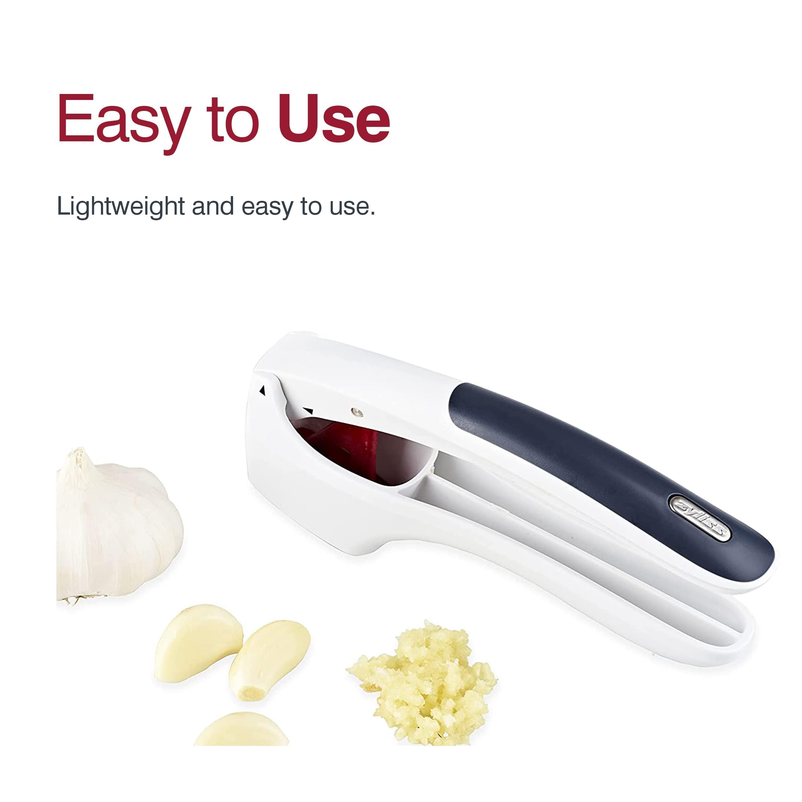 Zyliss prensa de ajo, captura aromas para recetas rápidas.