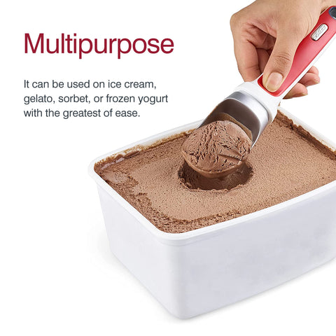 Zyliss Right Scoop apta para lavavajillas para limpieza rápida.