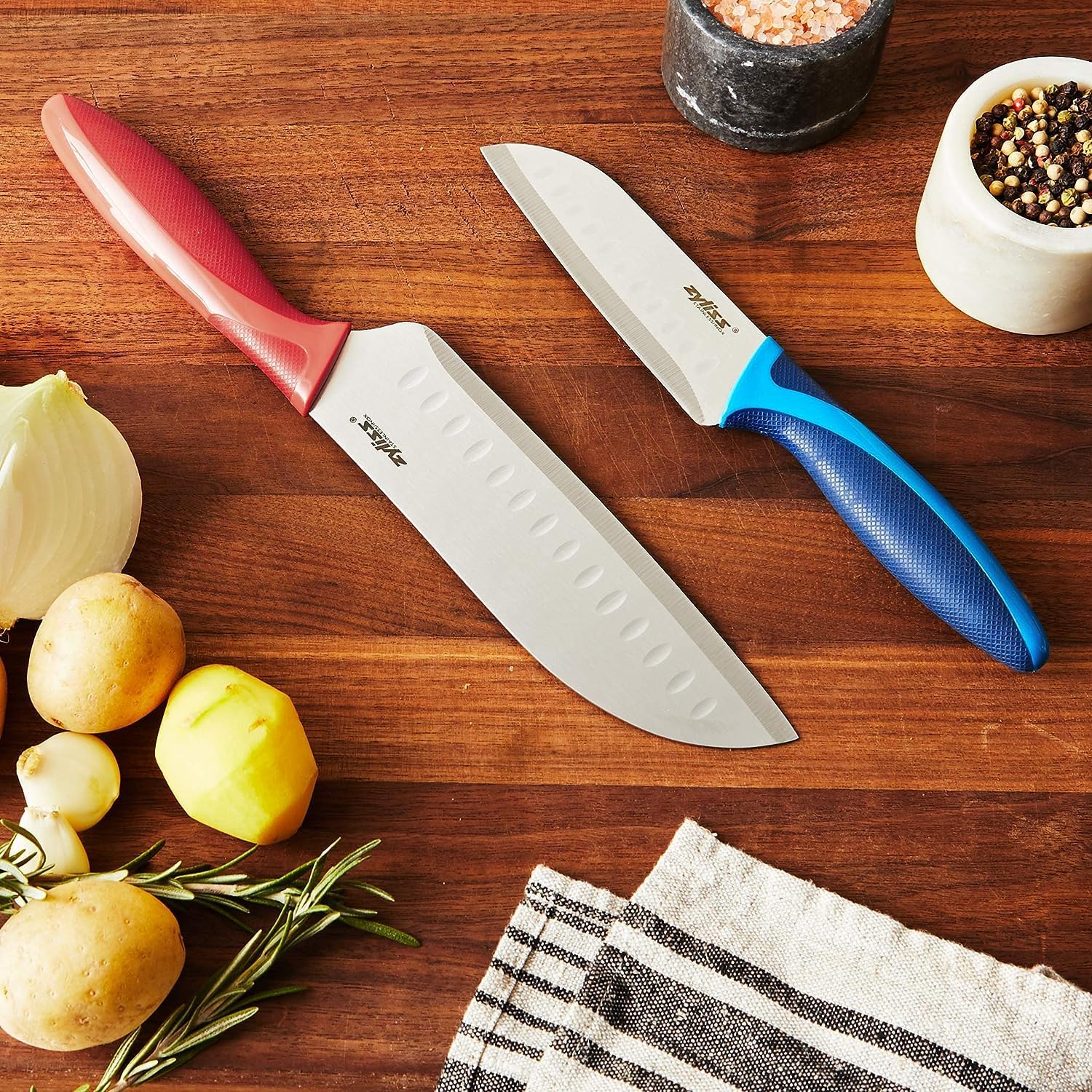 Zyliss set santoku en estuche, listo para activar la cocina