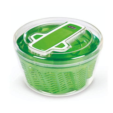 Centrífuga de ensalada grande Zyliss Swift Dry para secar rápido y mantener hojas crujientes