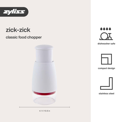 Zyliss Zick Zick Classic: ideal para preparar tomates en ensaladas.
