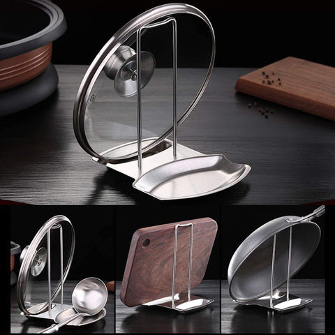ZYLONE estante-tapas-cocina: almacenamiento práctico para tapas y accesorios.