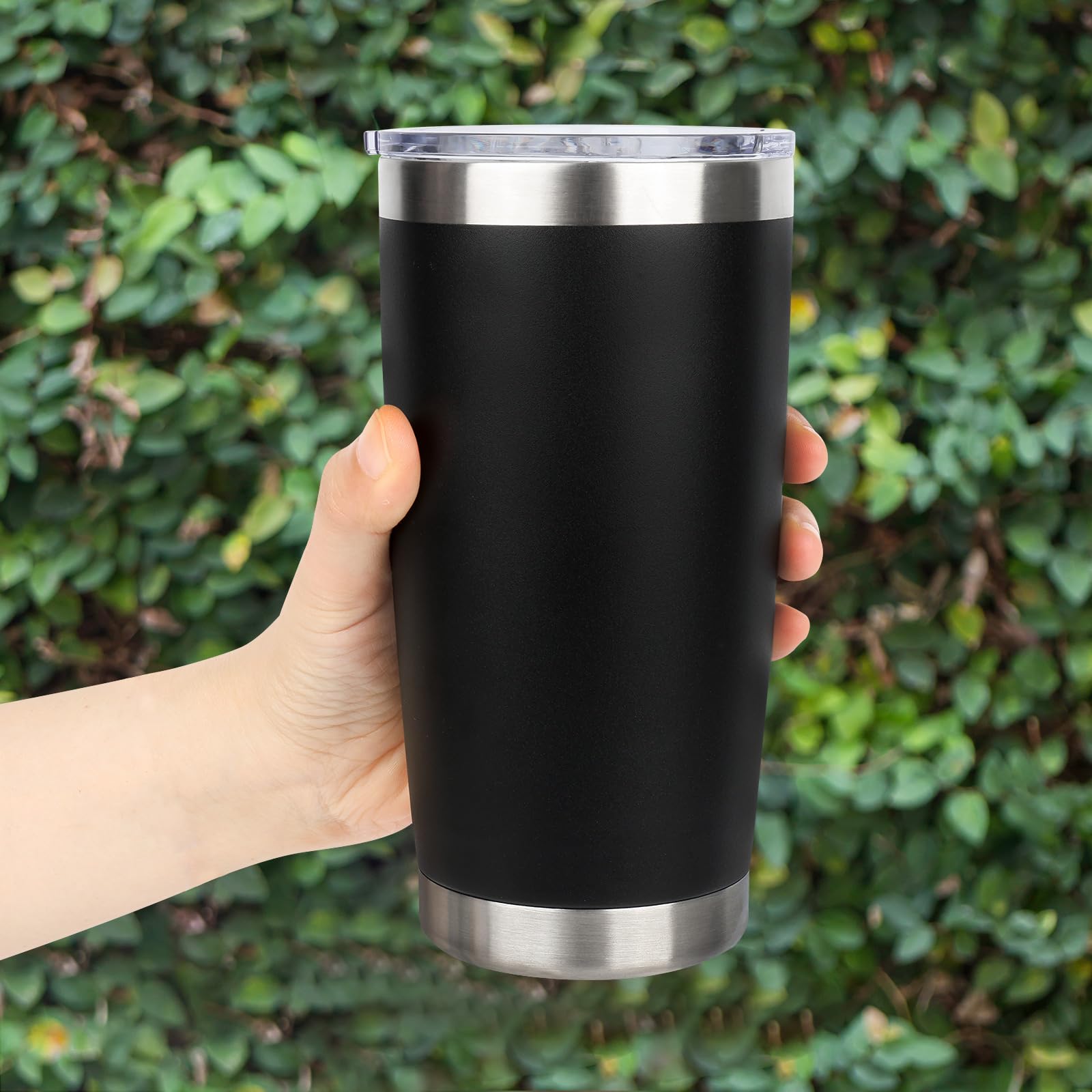 Zynkify vaso térmico 20oz tapa hermética con sello a prueba de fugas.