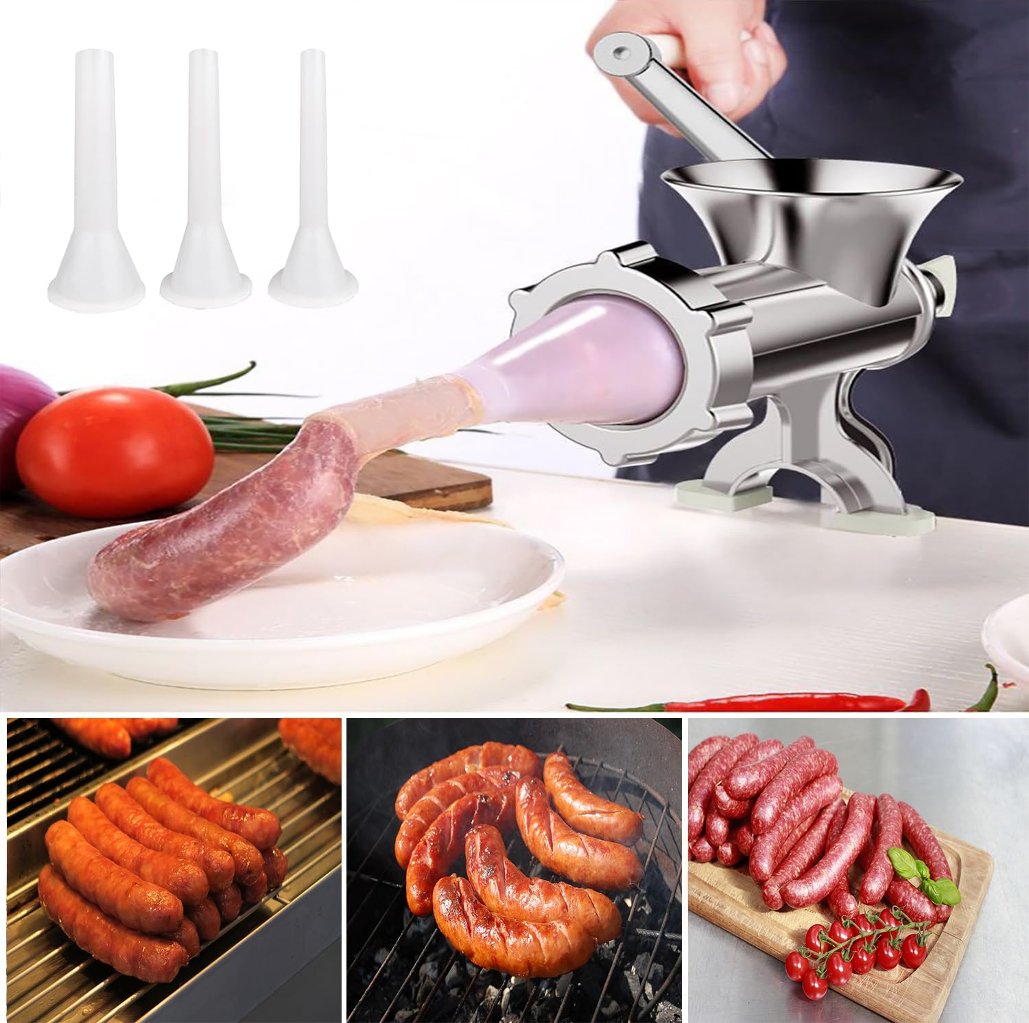 Zyradex accesorios para salchichas, embutidos caseros fáciles.