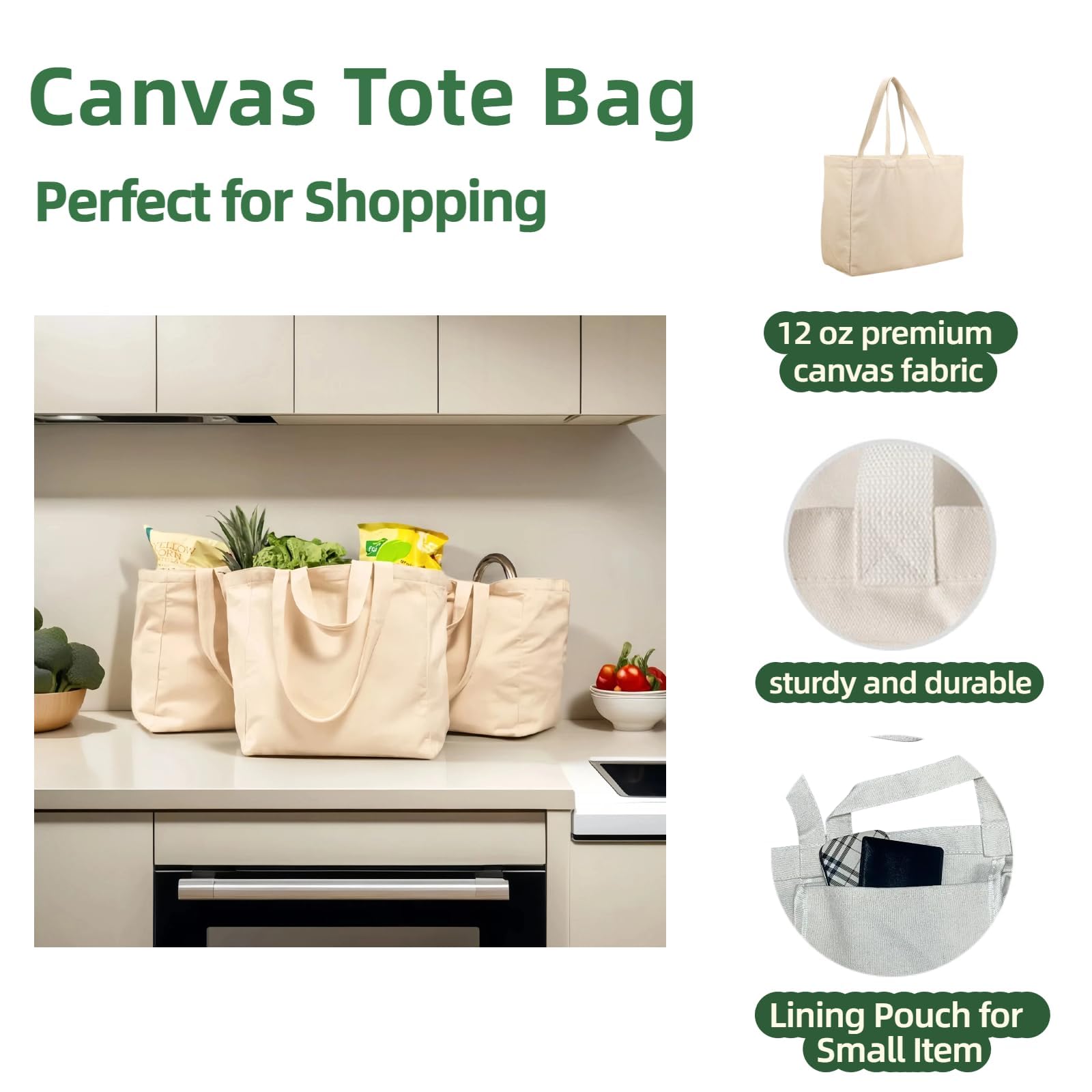 ZZCJAY bolsa con bolsillo 6x6, organización rápida para llaves y teléfono.