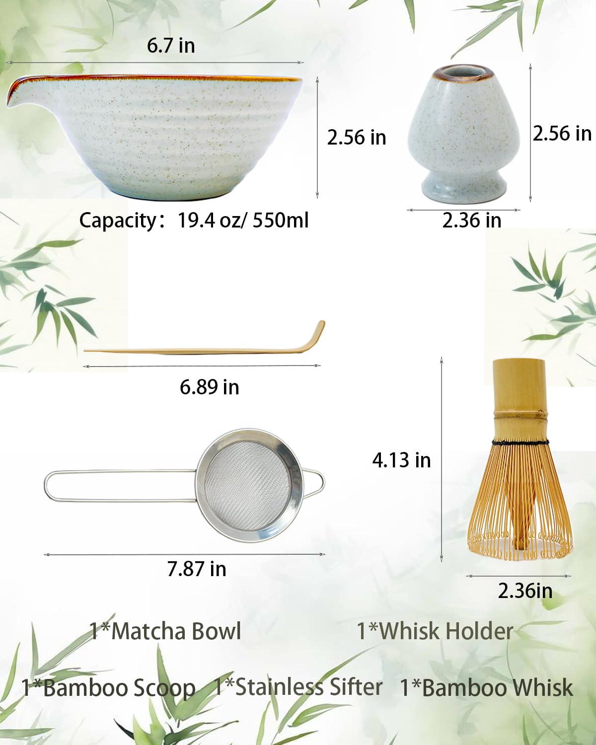 Regalo ideal Zzlright para amantes del matcha
