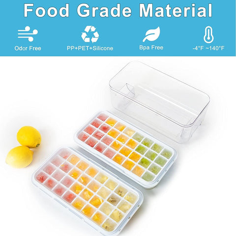 Contenedor para hielo ZZWILLB que mantiene los cubos organizados