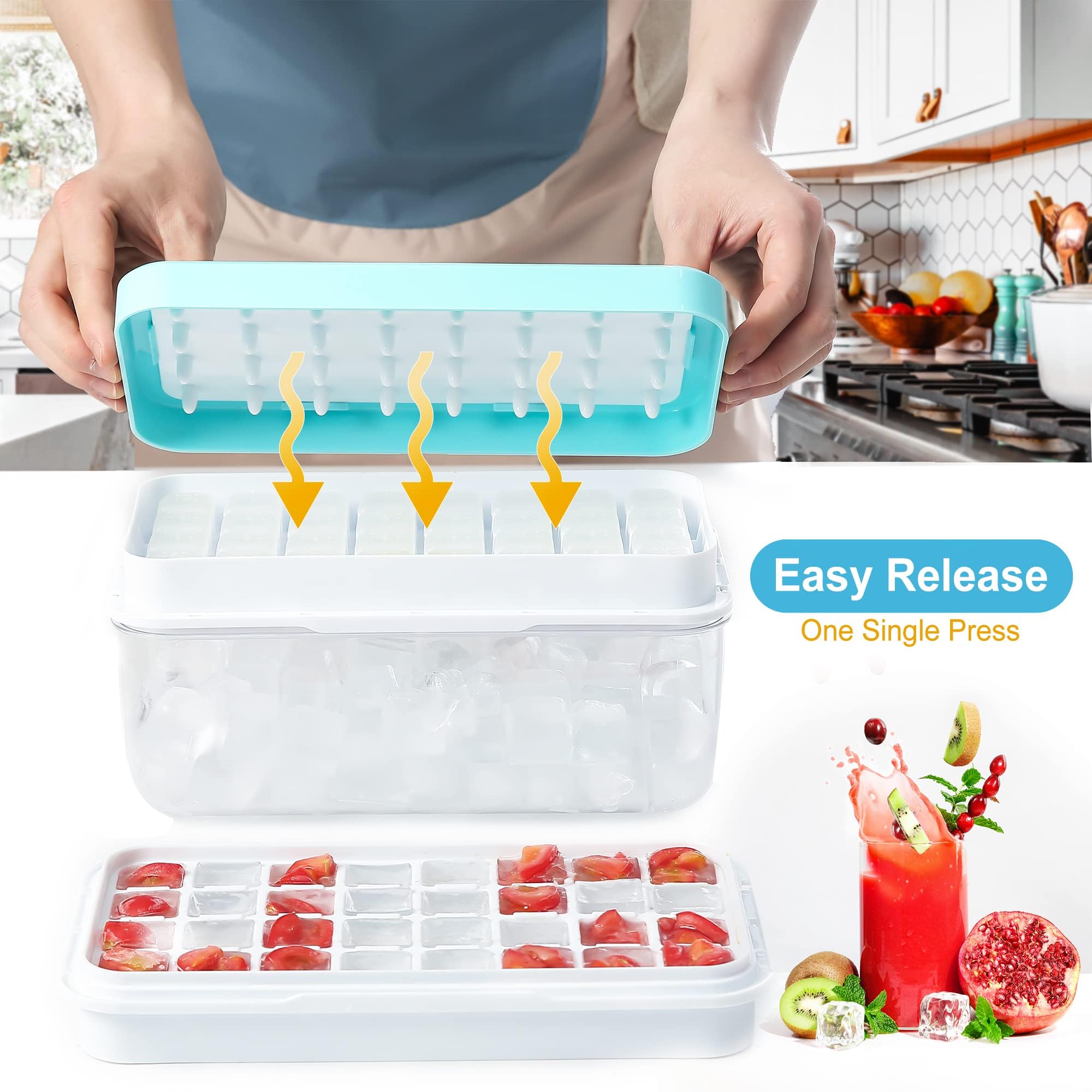 Uso en congelador para enfriar bebidas y alimentos rápidamente