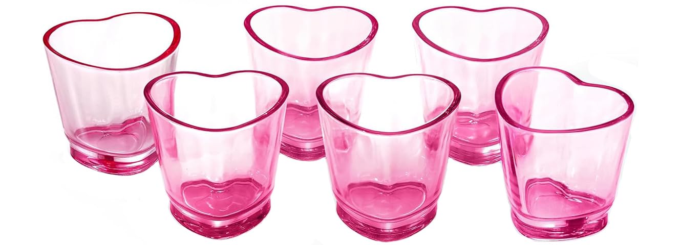 ZZYFGH ideal para fiestas y celebraciones, corazones rosas para momentos