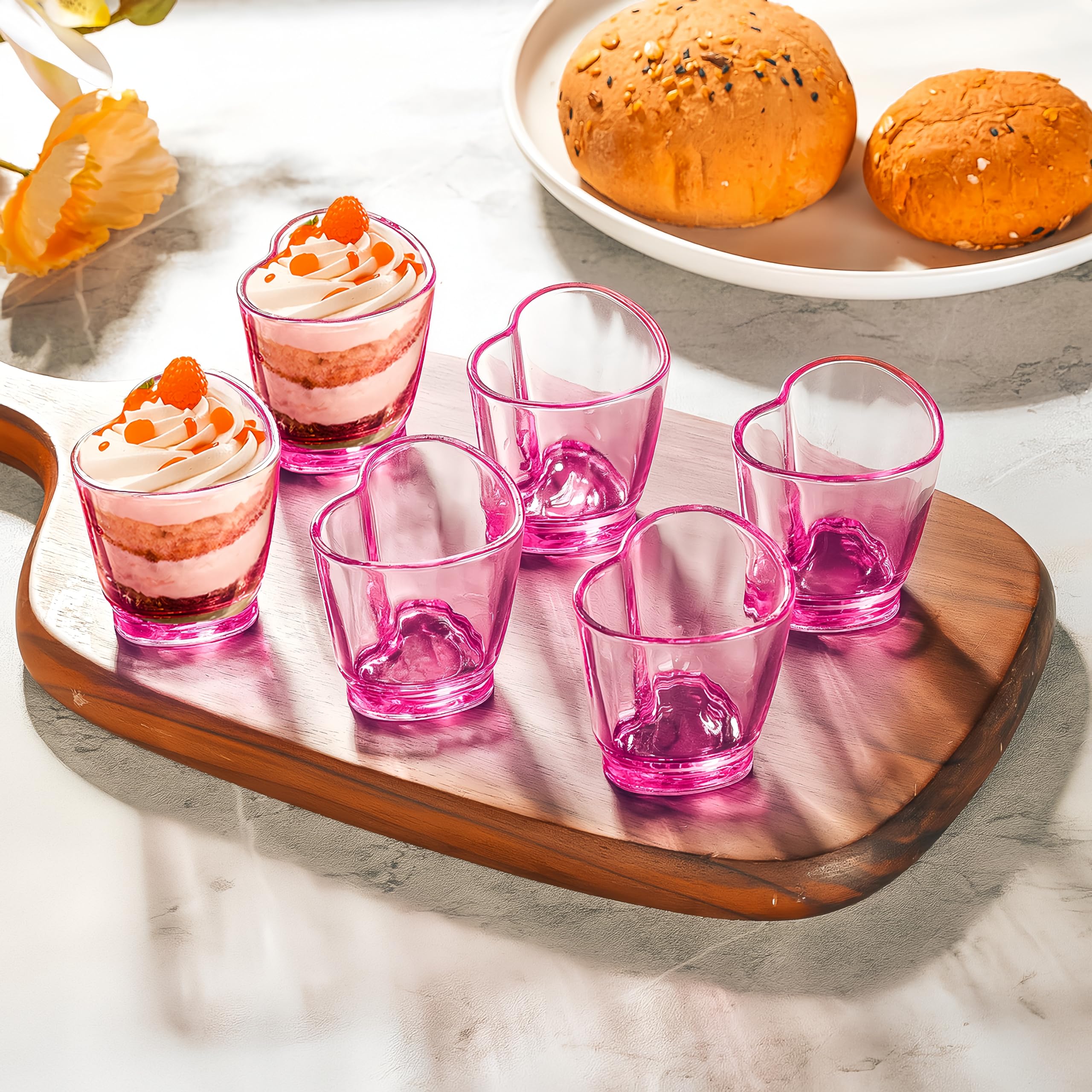 ZZYFGH set regalo de chupitos rosa, caja incluida para regalo perfecto