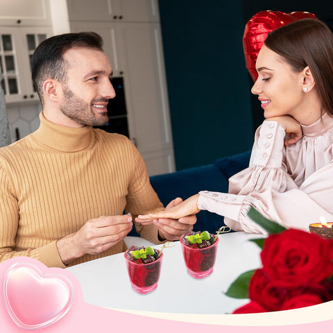 ZZYFGH vaso chupito rosa, fácil de limpiar tras la fiesta