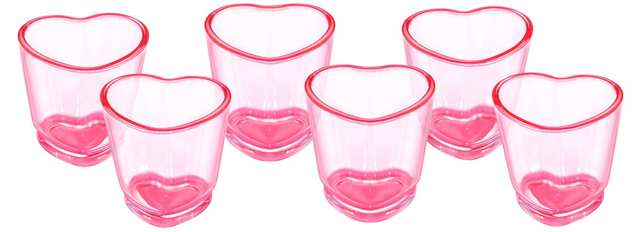 ZZYFGH chupitos corazón rosa listos para fiestas y regalos
