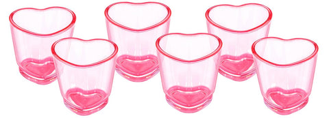 ZZYFGH chupitos corazón rosa listos para fiestas y regalos