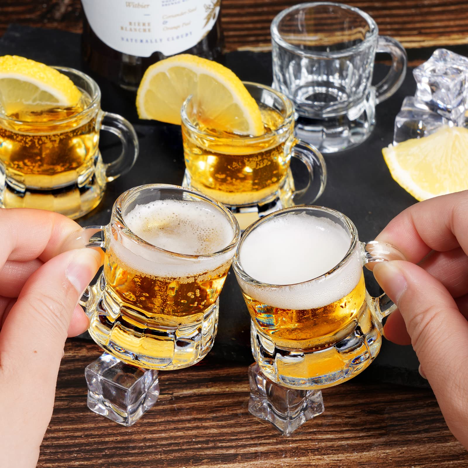 Vasos shot ZZYFGH para cerveza y bebidas en fiestas.